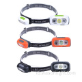 Berat ringan super kecil baru XPE 3W 250LUMENS Bright Headlamp LED USB Rechargeable untuk berlari, hiking